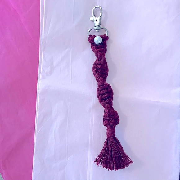 HP🥳New~Macrame Keychains, Key-Ring Wristlets+Much More Handmade BridalPartyGift - Picture 13 of 16
